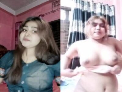 Indian TikTok girl showcases big boobs and pussy fingering in Xvideo on XNXX